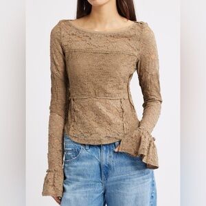 Free People Lace Layering top